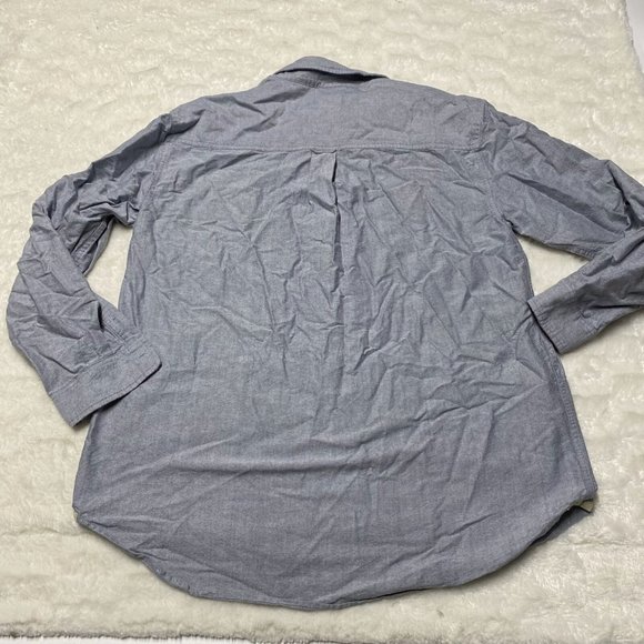 The Territory Ahead Shirt Mens Large Gray Flannel Cotton Long Sleeve Button-Down - Picture 9 of 11